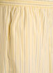 Short ample taille haute &agrave; rayures, Jaune clair, Packshot image number 2