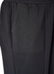 Pantalon ample en jersey taille haute avec poches, Noir, Packshot image number 2