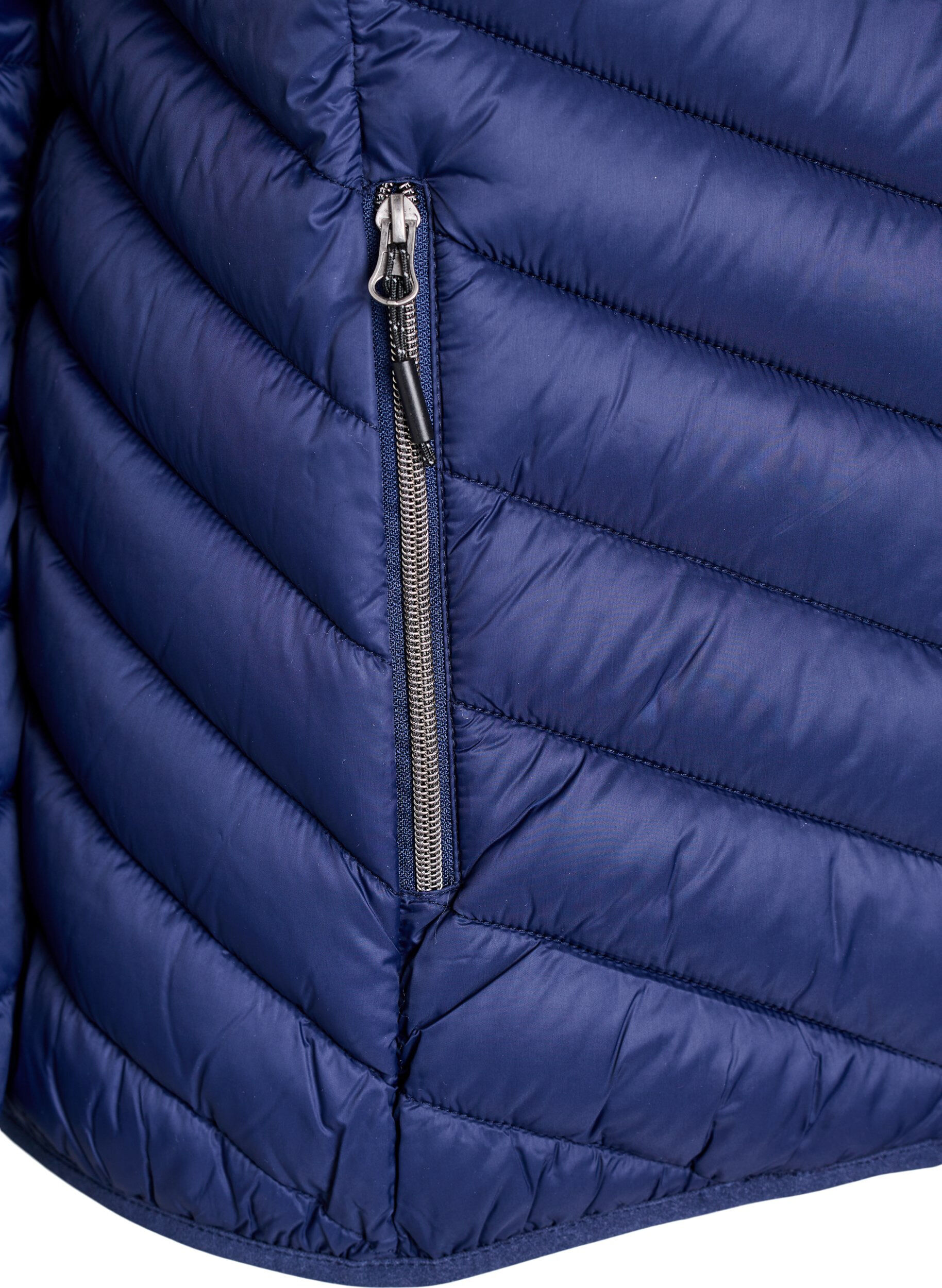 ZizziDoudoune l&eacute;g&egrave;re matelass&eacute;e &agrave; capuche, Bleu, Packshot image number 3