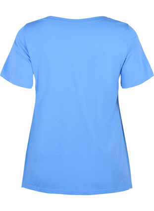 T-shirt en coton à manches courtes, Ultramarine HEAVENLY, Packshot image number 1