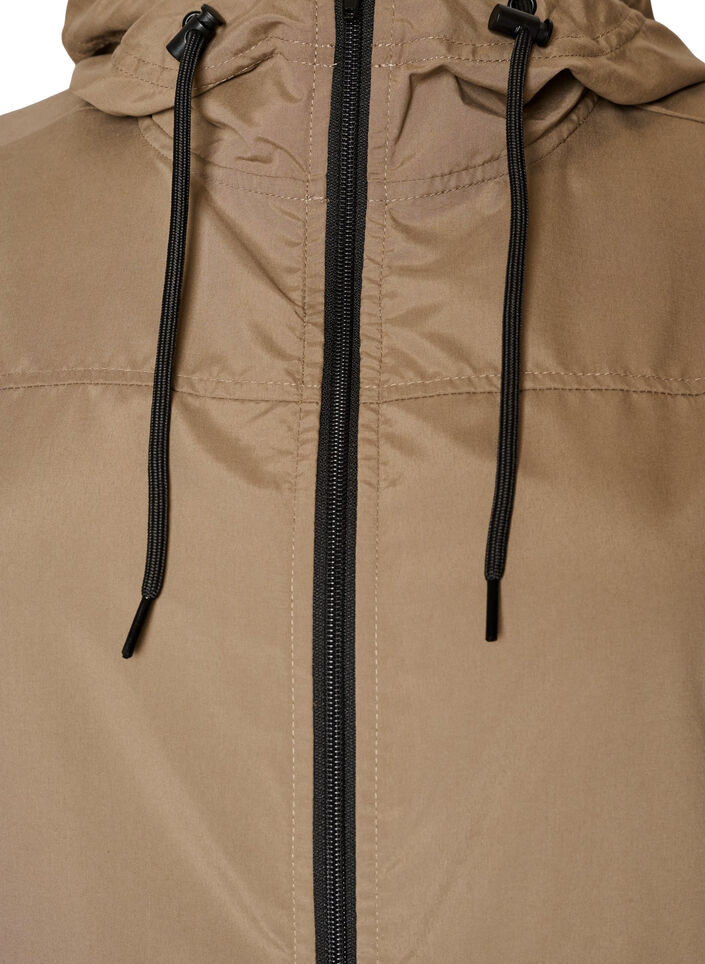 Parka l&eacute;g&egrave;re avec capuche, Marron, Packshot image number 2