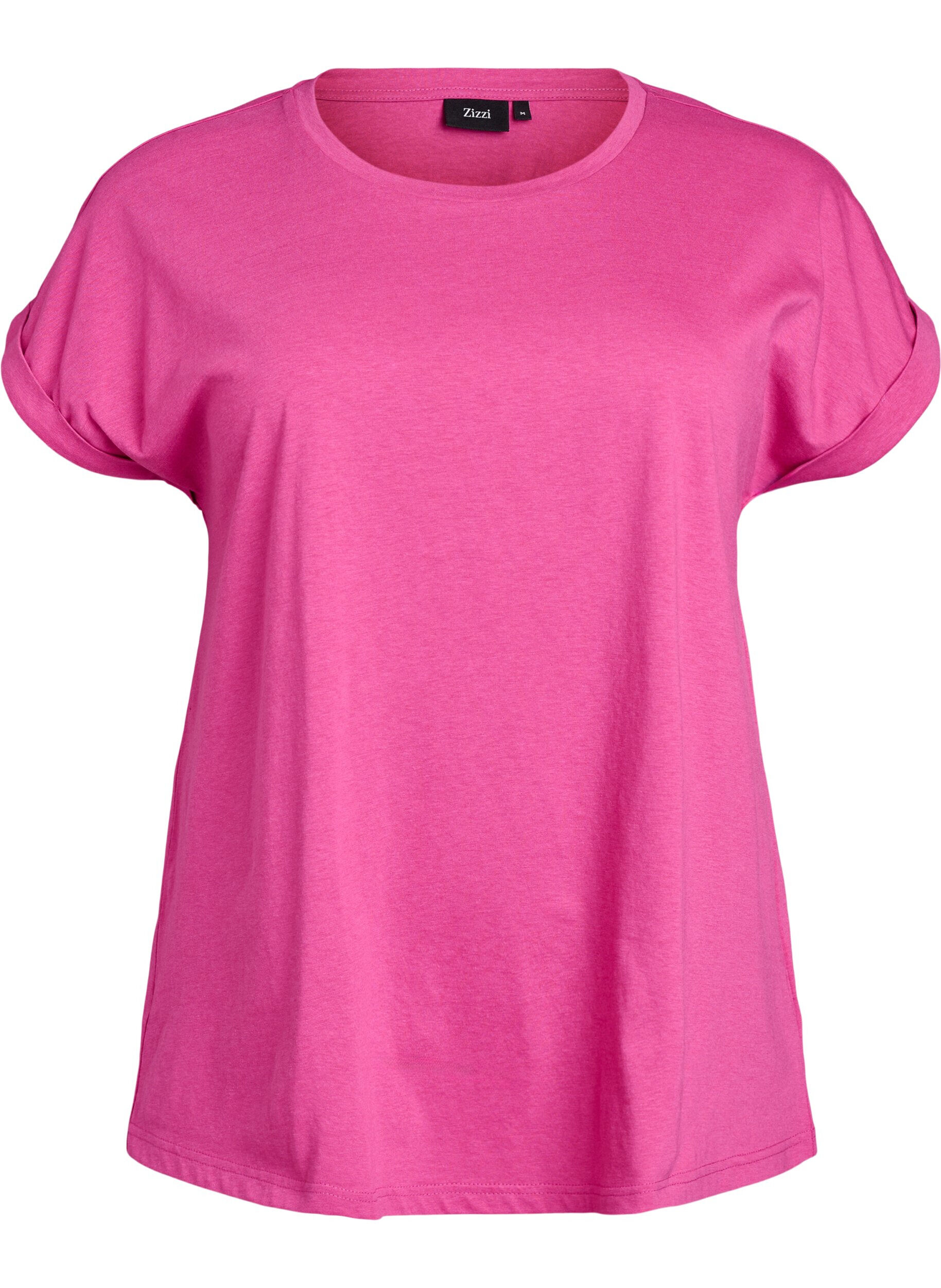 T-shirt &agrave; manches courtes en m&eacute;lange de coton