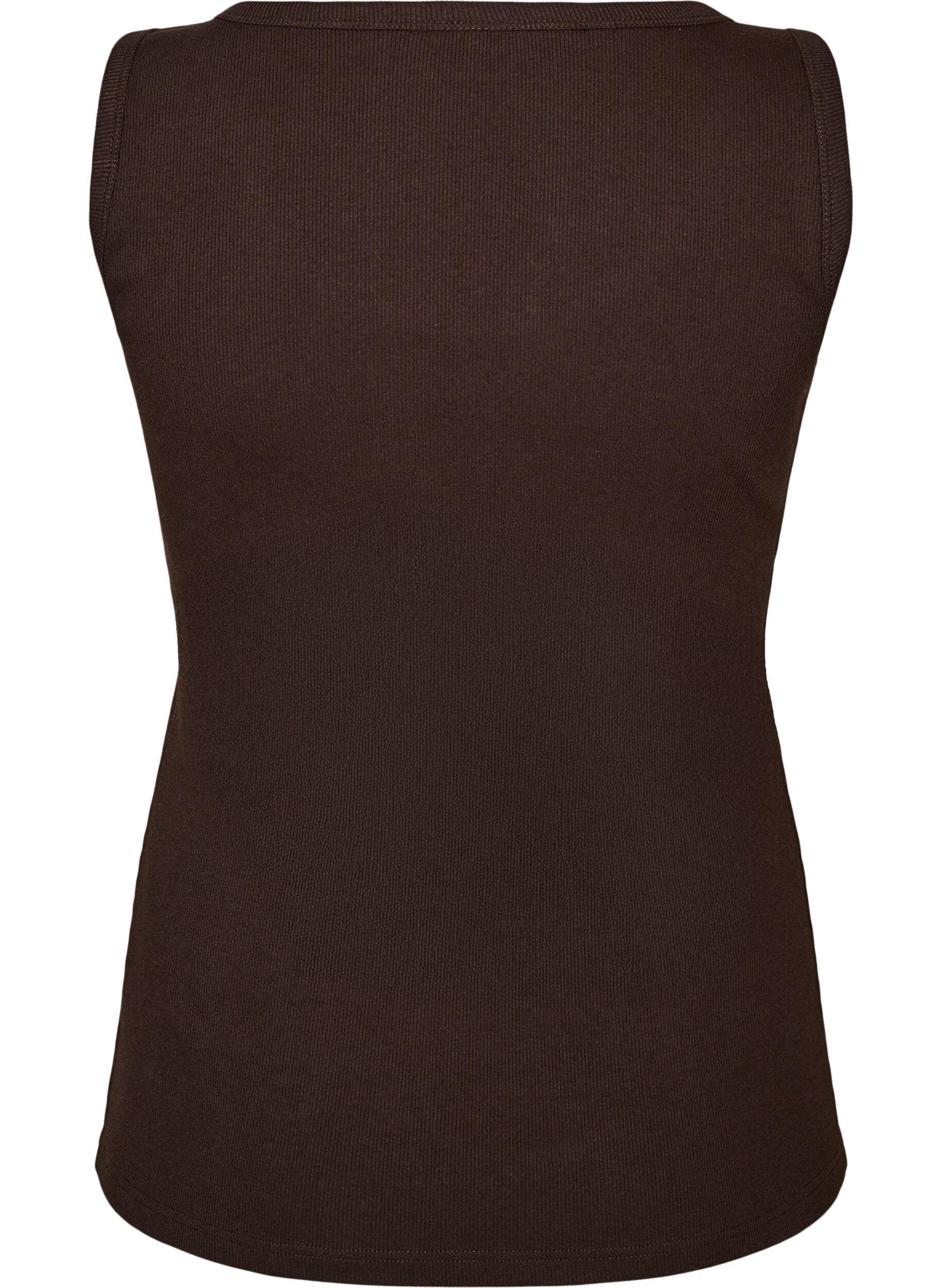ZizziHaut ajust&eacute; avec motif, Marron, Packshot image number 1