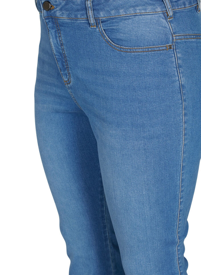 Jeans bootcut Ellen à taille haute, Bleu Clair, Packshot image number 2