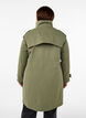Veste parka imperméable, Vert foncé, Model image number 2