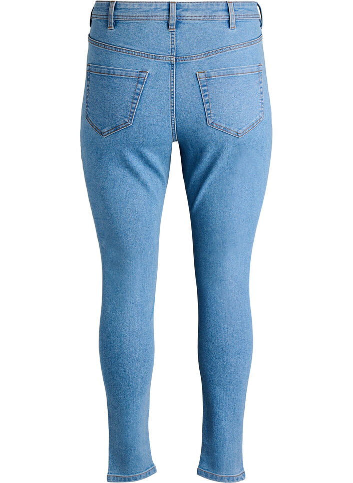 Jeans avec coupe super slim, Bleu Clair, Packshot image number 1