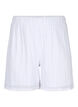 Short avec motif texturé, Bright White, Packshot image number 0