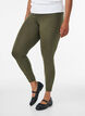 Leggings basiques en viscose, Vert Kaki, Model image number 0