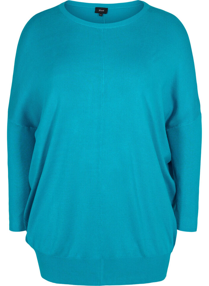 Tunique en maille en mélange de viscose, Capri Breeze, Packshot image number 0