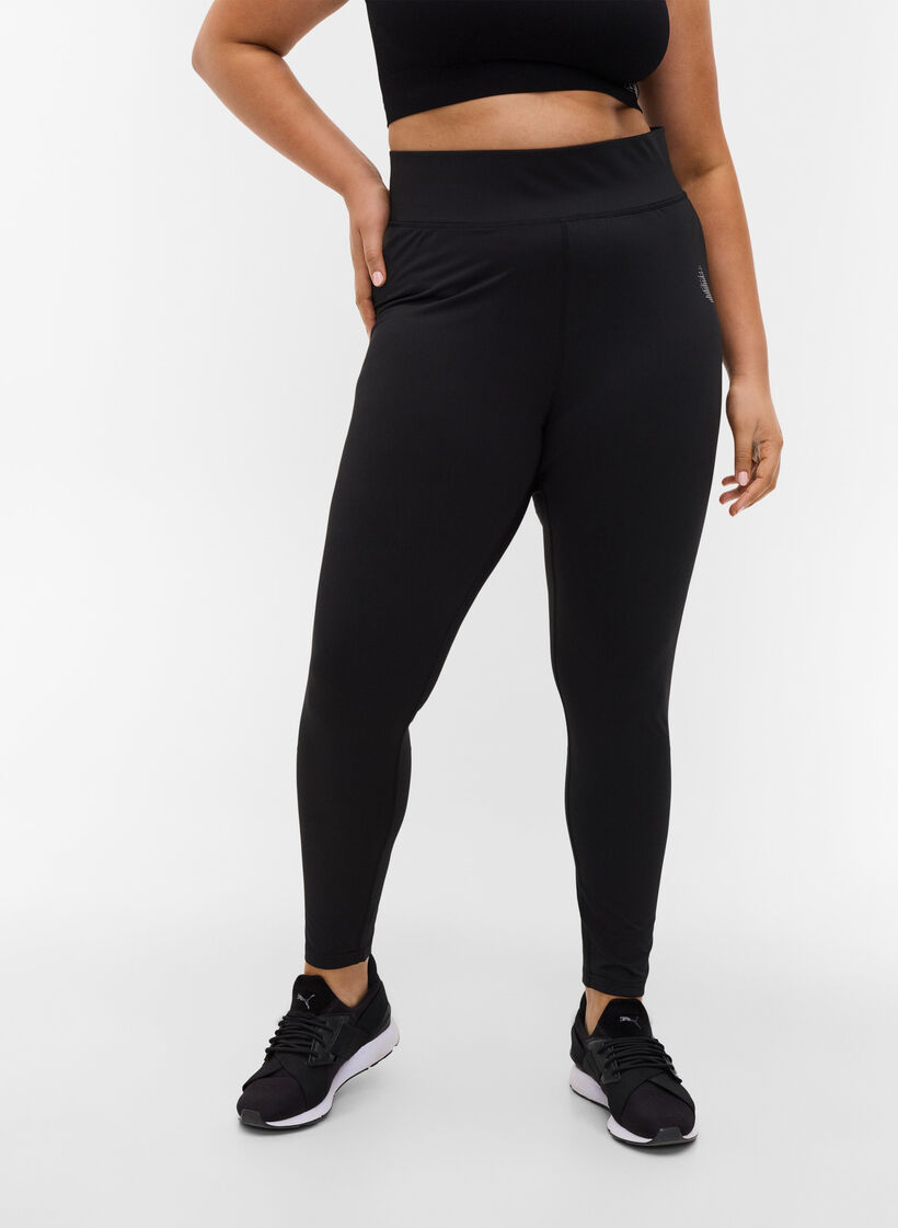 Leggings d'entraînement, Black, Model image number 3