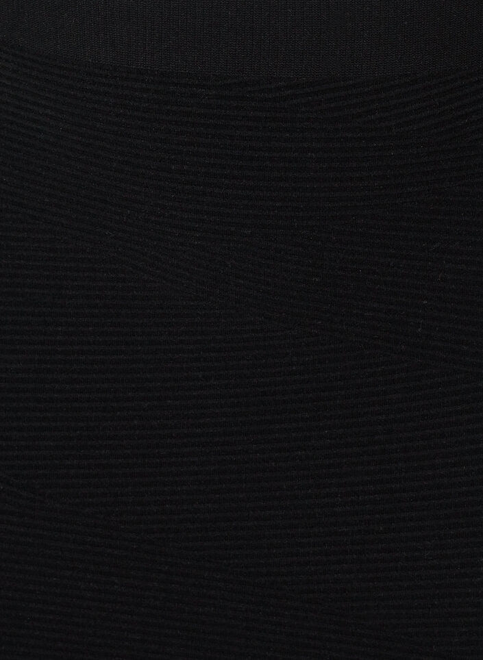 Jupe moulante sans couture, Black, Packshot image number 2