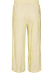 Pantalon large en lin et viscose, Jaune clair, Packshot image number 1
