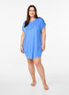 Chemise de nuit &agrave; manches courtes avec imprim&eacute; de texte, , Model image number 1