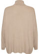 Pull &agrave; col roul&eacute; &agrave; coupe ample, Beige, Packshot image number 1