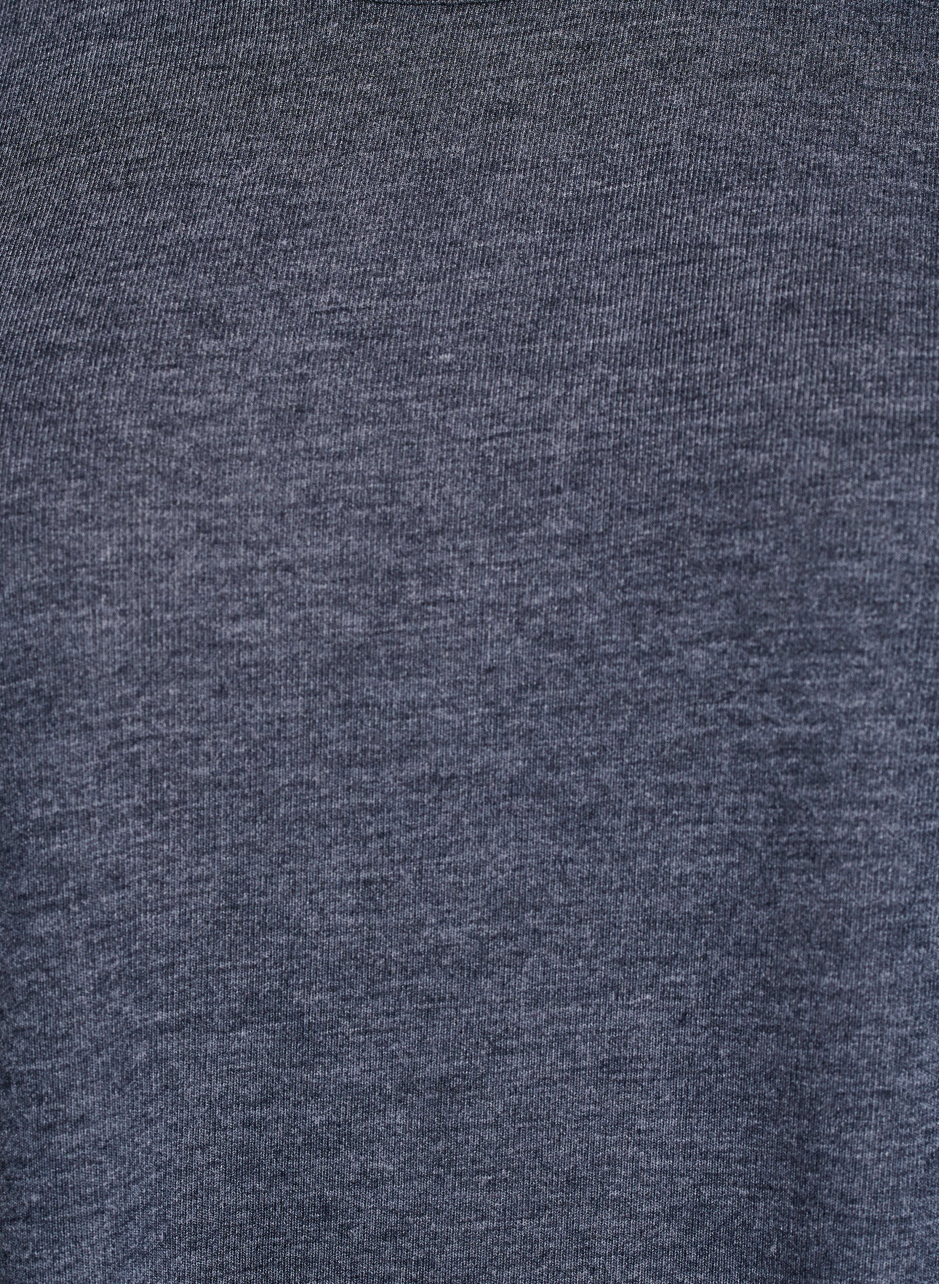 Zizzi Blouse en jersey avec manches 3/4, Gris anthracite, Packshot image number 2