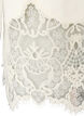 Pull en maille &agrave; manches raglan et large bordure en dentelle, Beige, Packshot image number 4
