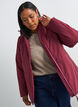 Veste d'hiver avec capuche et taille ajustable, Bordeaux, Model image number 0