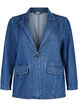 Blazer en jean avec poches, Blue Denim, Packshot image number 0