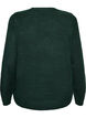Pull avec n&oelig;ud &agrave; paillettes, Vert fonc&eacute;, Packshot image number 1
