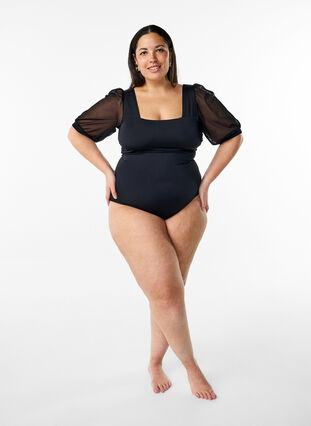 Haut de bikini triangle avec paillettes - Noir - Taille 40-64 - FR Haut de bikini triangle avec paillettes - Noir - Taille 40-64 - FR