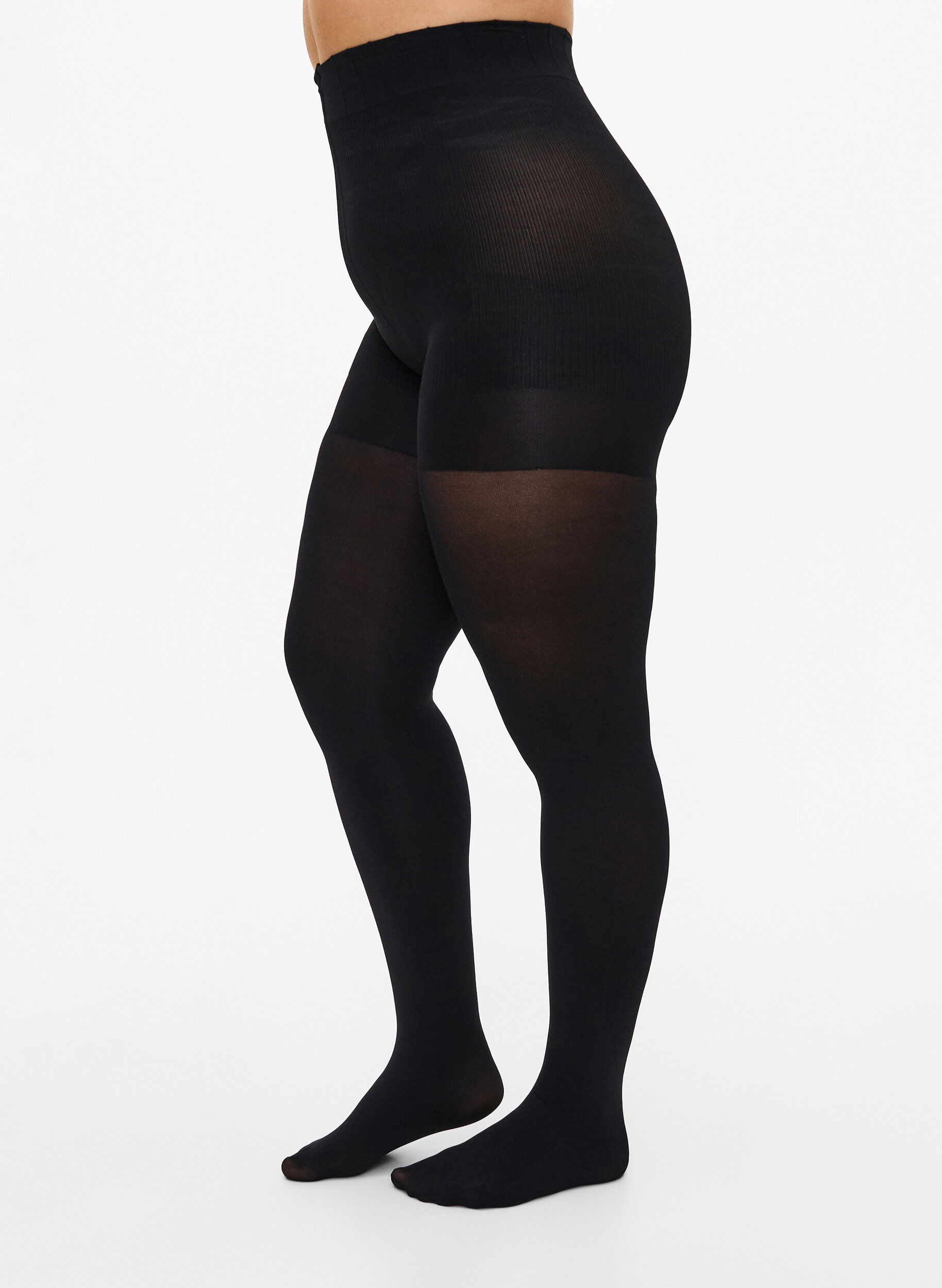 Collants en 100 deniers avec push-up, Noir, Model
