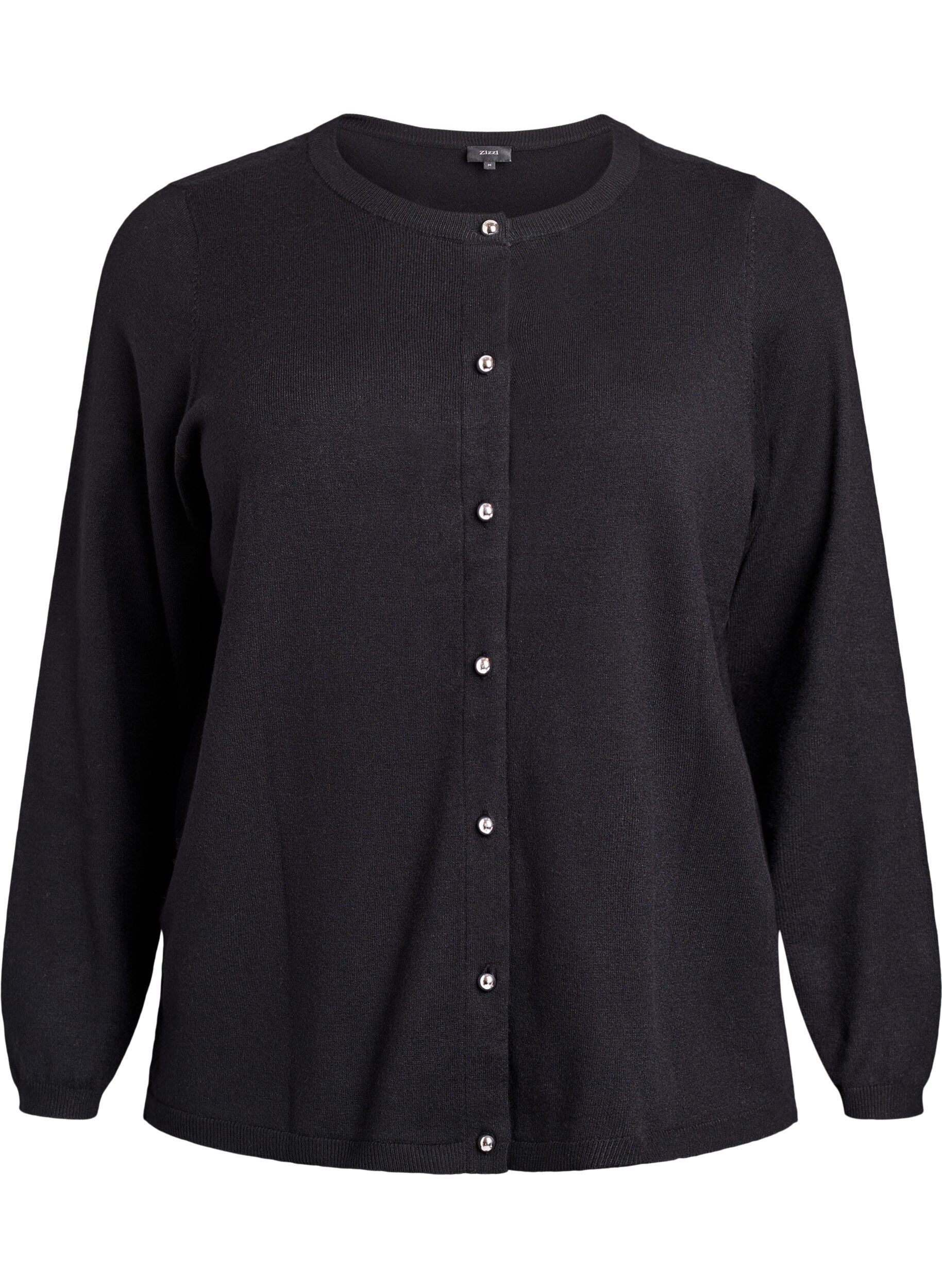 Cardigan &agrave; boutons ronds