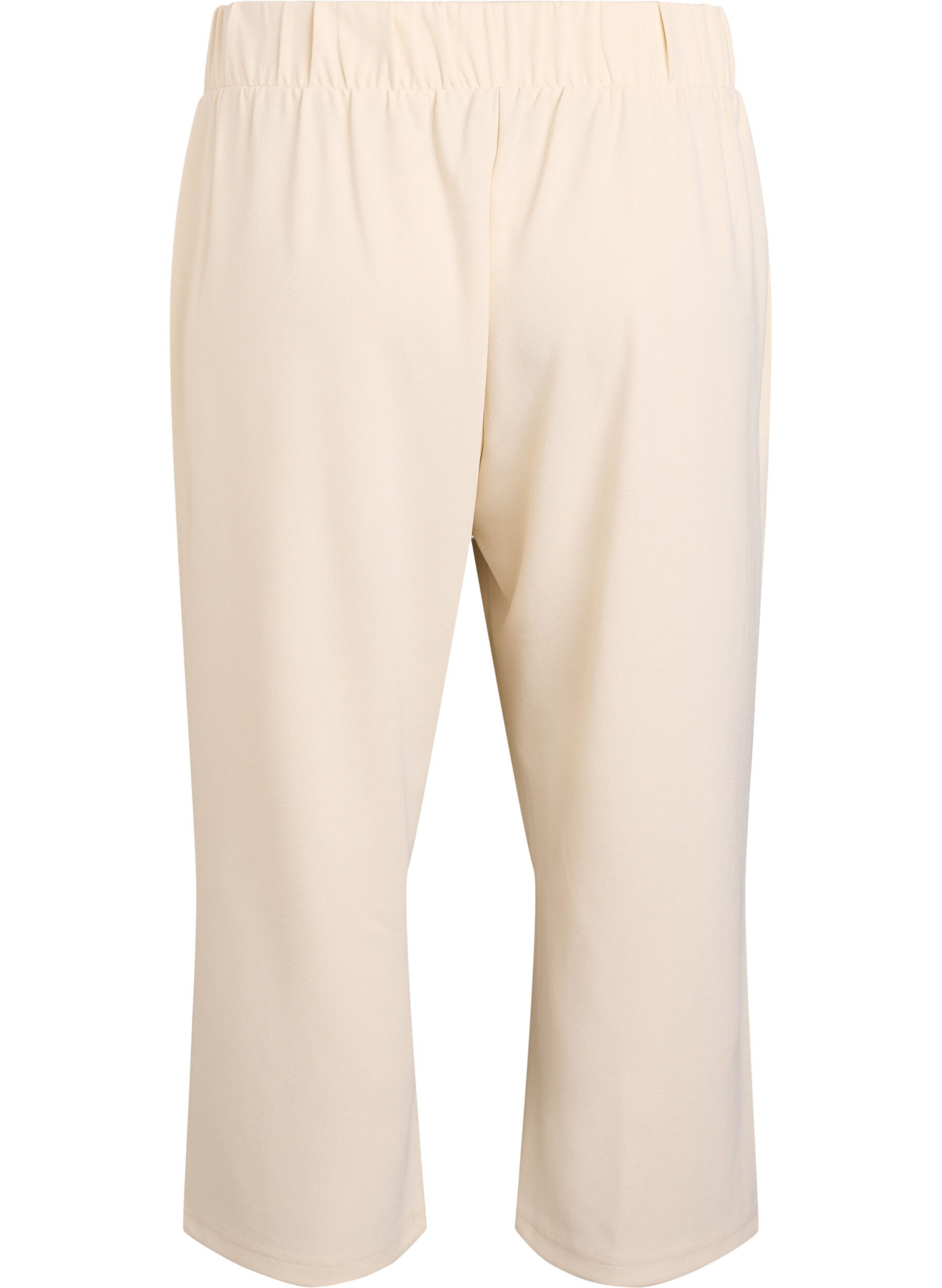 ZizziPantalon 7/8 &agrave; coupe ample, Beige, Packshot image number 1