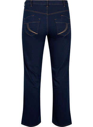 Jean Gemma coupe classique taille haute, Blue denim, Packshot image number 1