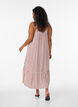 Robe d'&eacute;t&eacute; &agrave; rayures et &agrave; forme en A, Bordeaux, Model image number 1