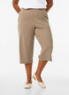 FLASH - Culotte taille haute &agrave; coupe ample, Marron, Model image number 2
