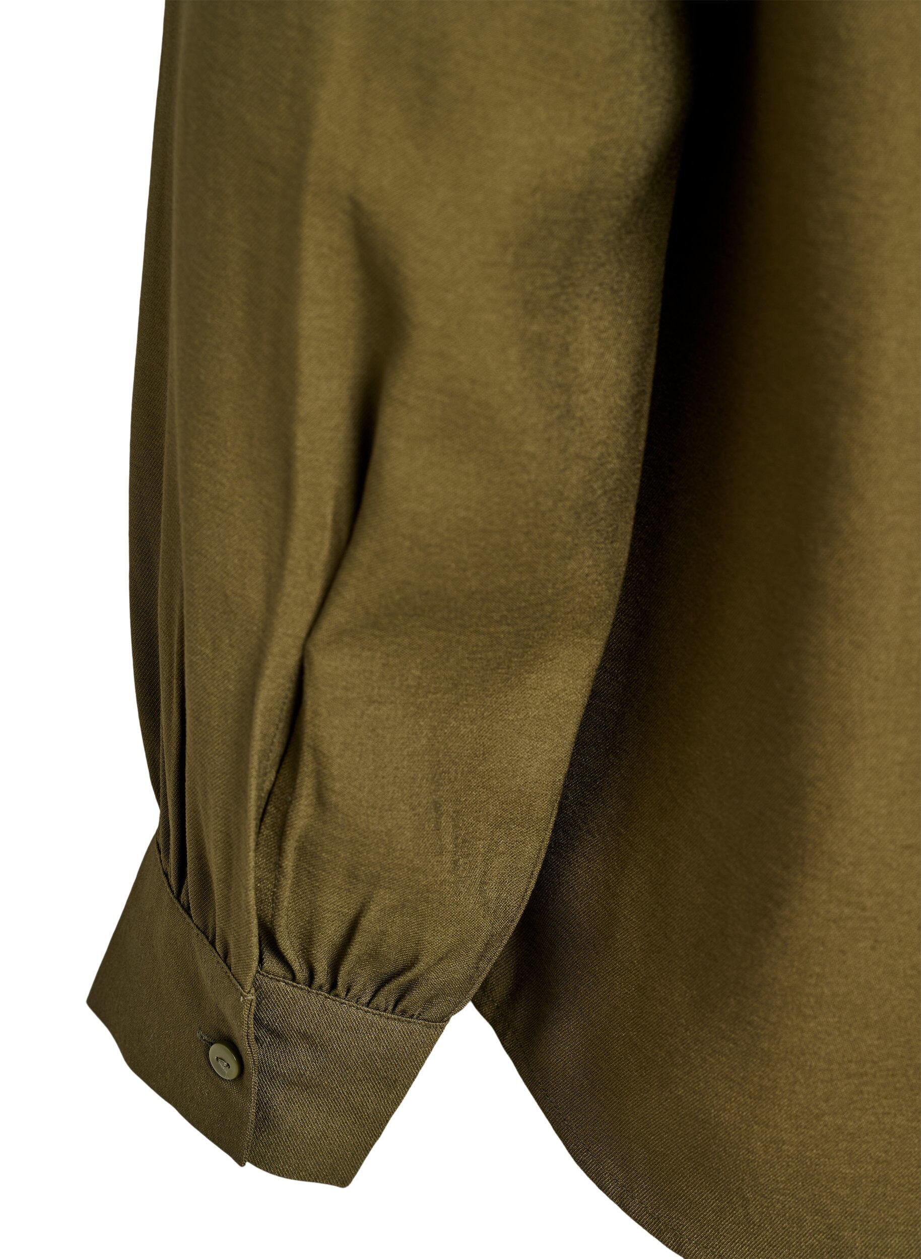 Zizzi Chemisier boutonn&eacute; dans le dos, Vert, Packshot image number 4