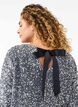 Robe pailletée avec nœud, Silver, Model image number 2