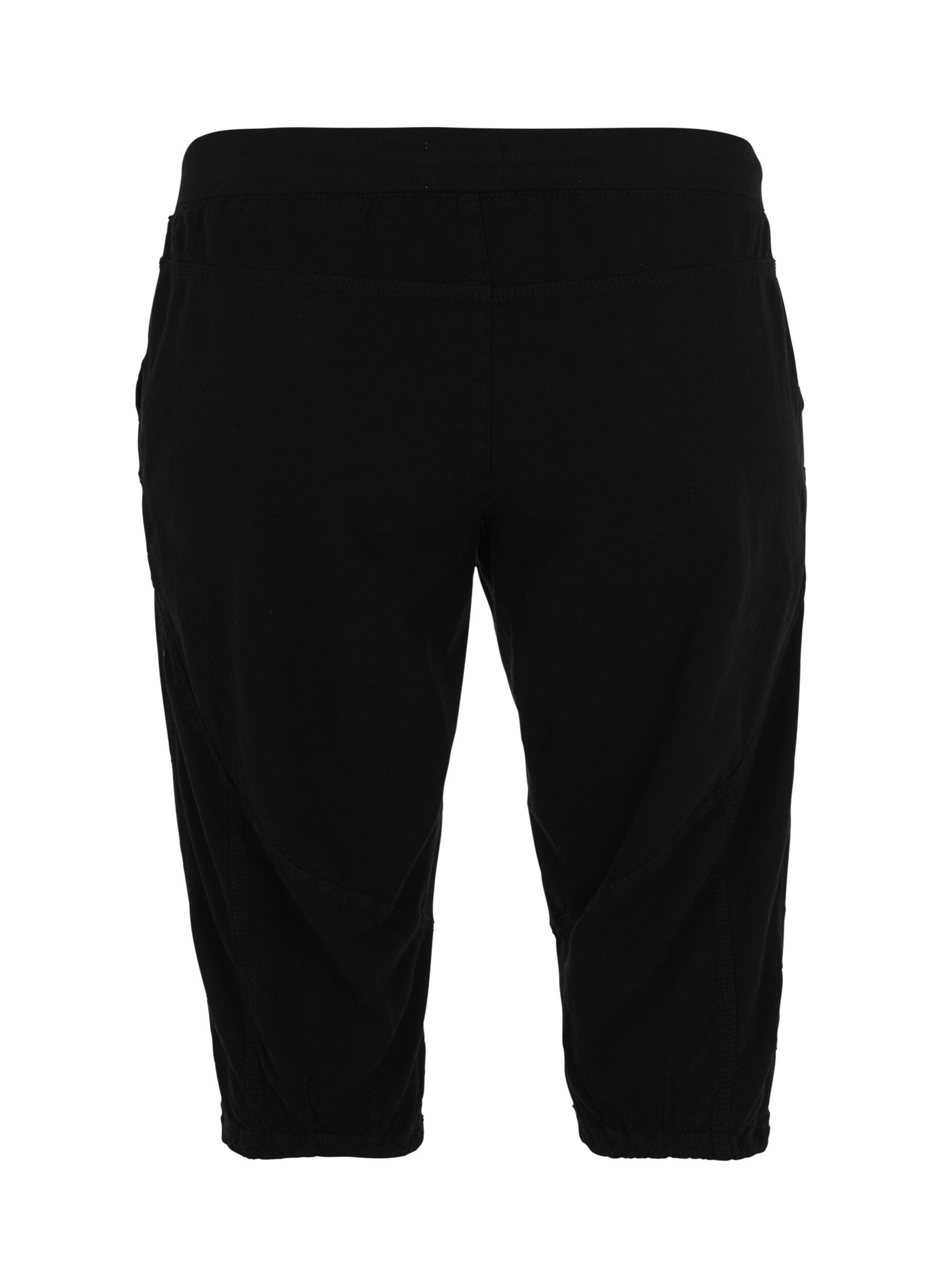 ZizziPantacourt en coton, Noir, Packshot image number 1