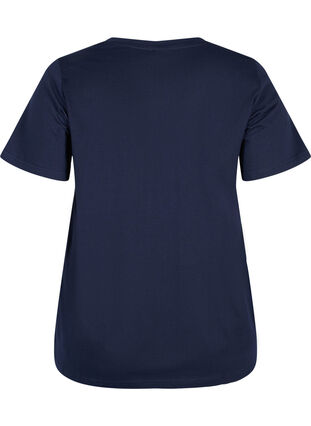T-shirt de nuit en coton bio avec détails imprimés, Night Sky, Packshot image number 1
