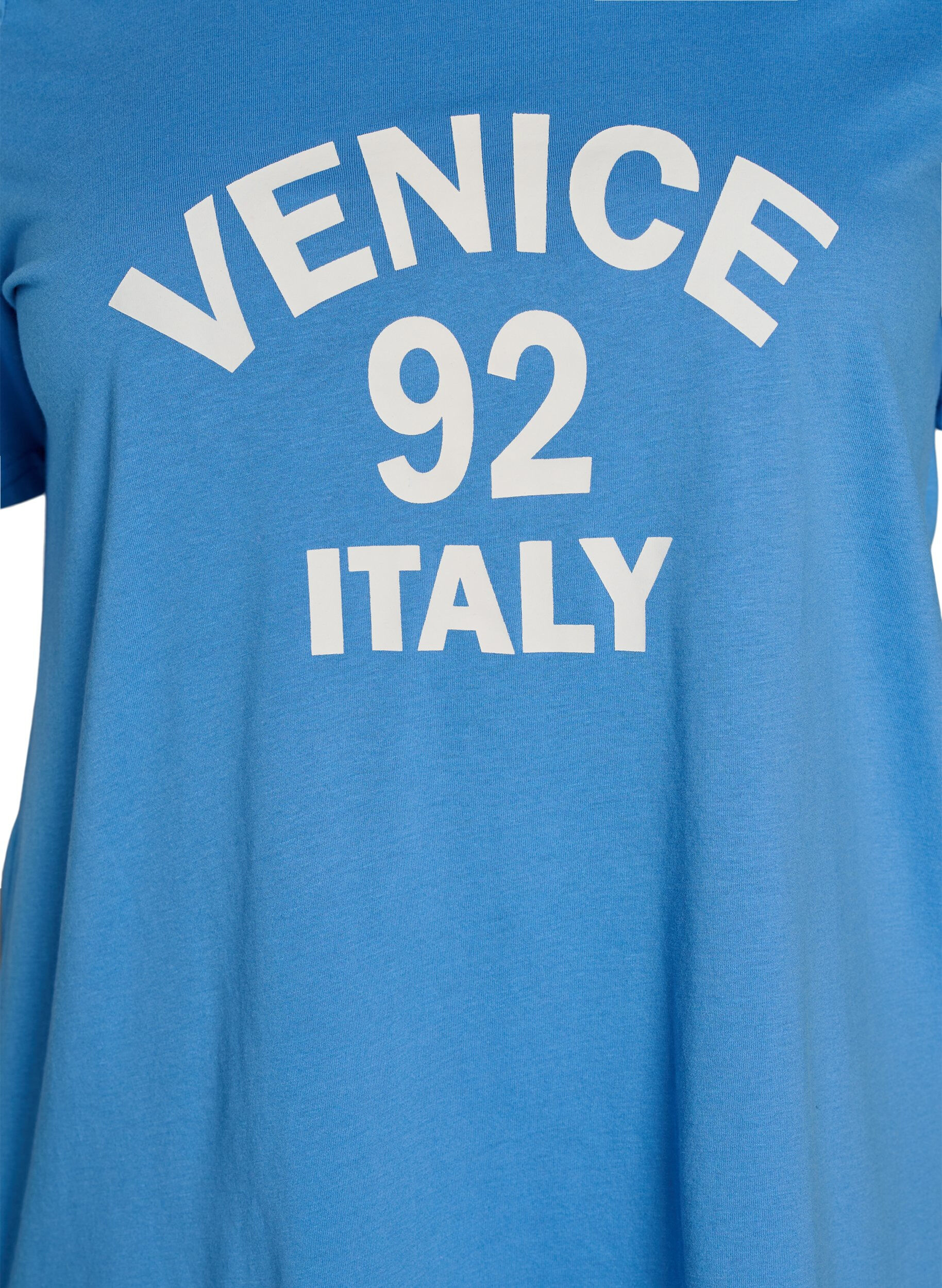 Zizzi FLASH - T-shirt imprim&eacute;, Bleu, Packshot image number 2