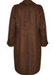 Manteau en m&eacute;lange de laine avec revers et boutons, Marron, Packshot image number 1