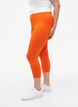 Leggings basiques longueur 3/4 en viscose, Orange, Model image number 0