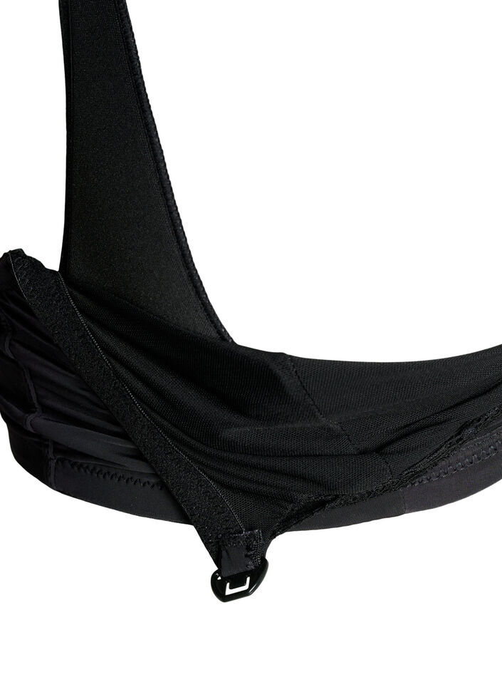 Soutien-gorge d'allaitement avec dentelle, Black, Packshot image number 3