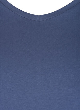 T-shirt basique, Vintage Indigo, Packshot image number 2