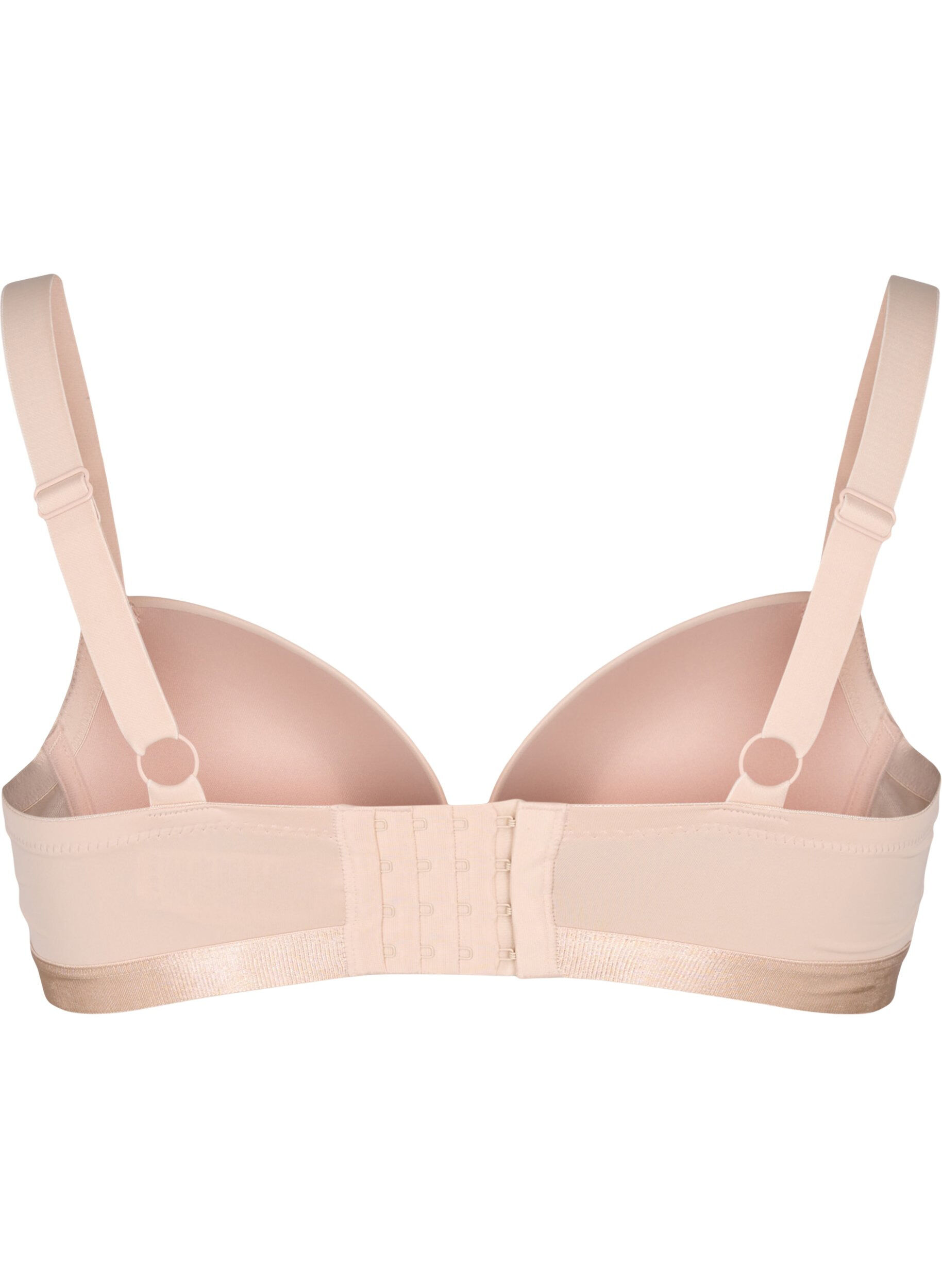 Zizzi Soutien-gorge moul&eacute; avec r&eacute;sille, Beige, Packshot image number 1