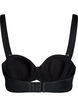 Soutien-gorge bandeau rembourr&eacute; avec bretelles amovibles, Noir, Packshot image number 1