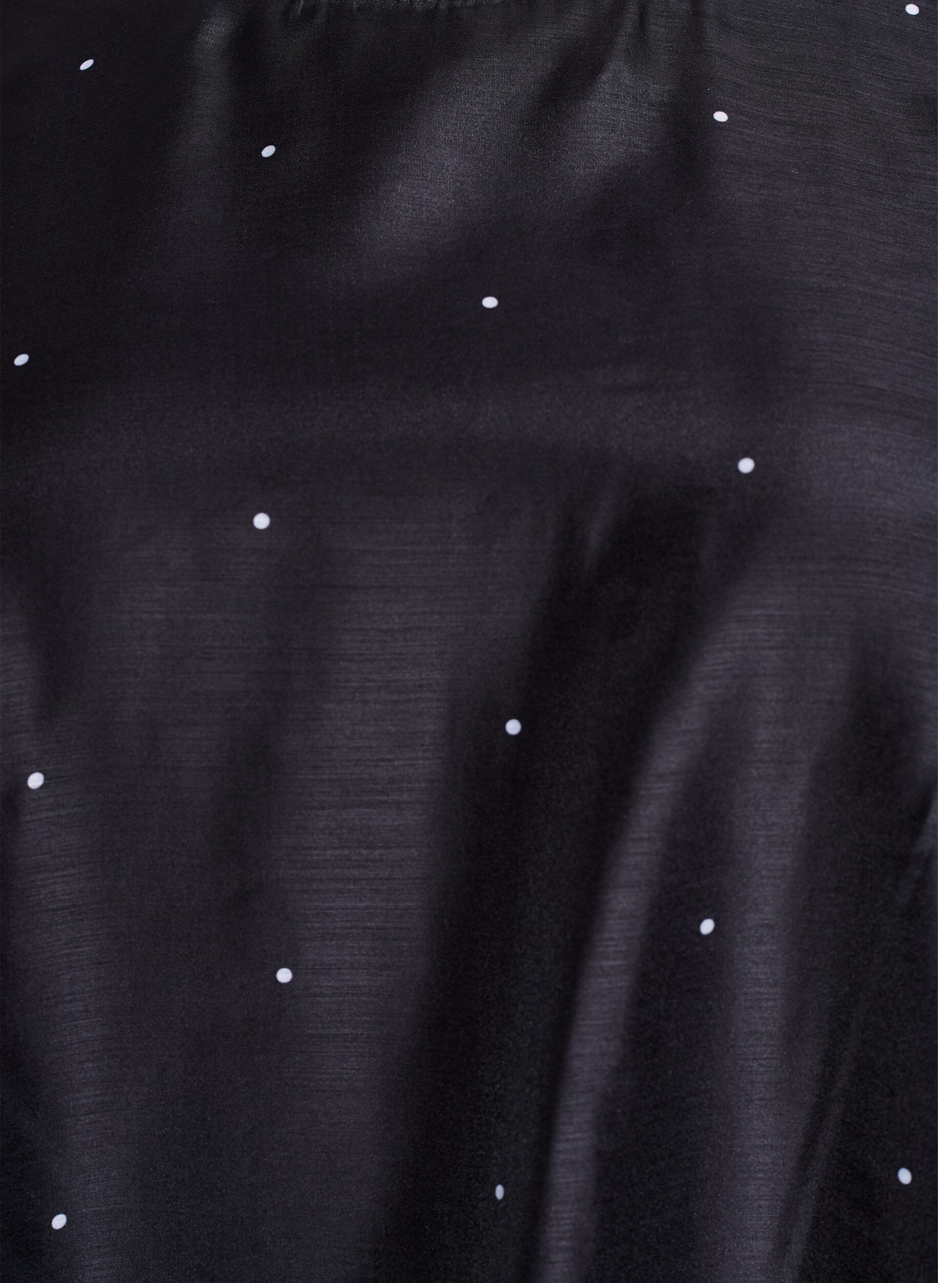 Zizzi Robe de soir&eacute;e mi-longue avec des manches transparentes, Noir, Packshot image number 2