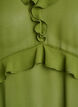 Robe l&eacute;g&egrave;re avec volants et col en V, Vert, Packshot image number 2