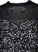 Robe à paillettes, Black w. Silver, Packshot image number 2