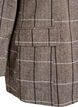 Blazer classique &agrave; carreaux, Gris, Packshot image number 3