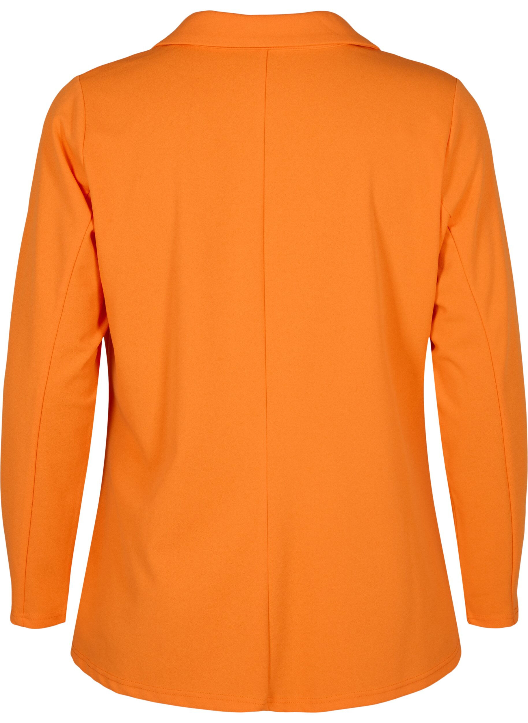 Zizzi Blazer &agrave; poches, Vibrant Orange, Packshot image number 1