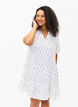 Robe en coton avec imprim&eacute; c&oelig;ur, Bright White Heart, Model image number 0