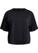 T-shirt Boxy avec perles et strass, Gris anthracite, Packshot image number 0