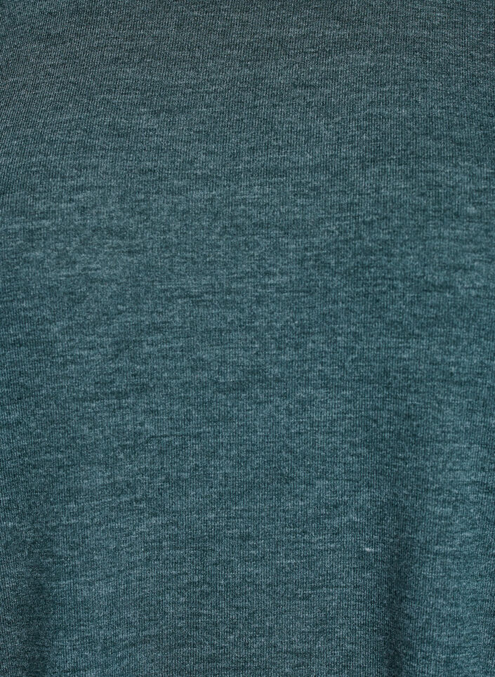 FLASH &ndash; Blouse en jersey avec manches 3/4, Vert fonc&eacute;, Packshot image number 2