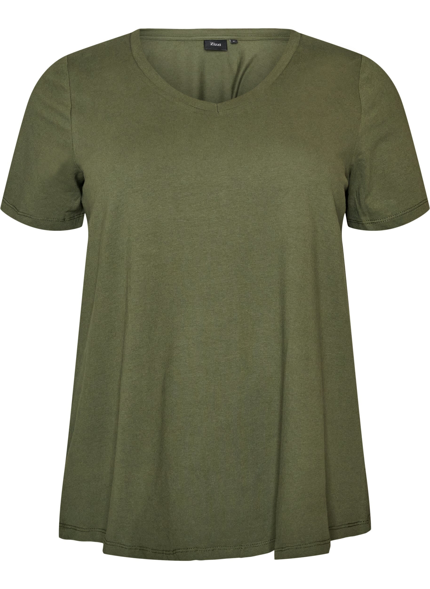 T-shirt Basic uni en coton